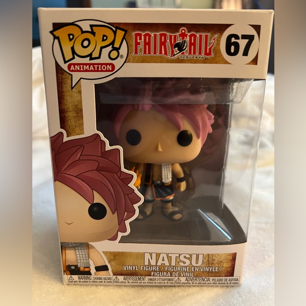 Funko Pop! Natsu from Fairy Tail 💕 box in new condition.